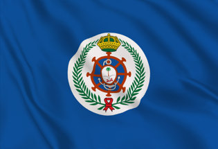 Drapeau Arabie Saoudite (Marine militaire - version union jack)