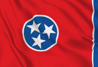 Drapeau Tennessee