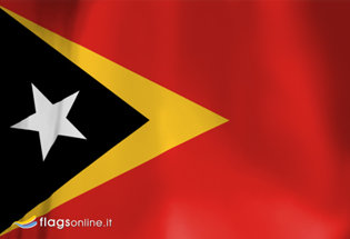 Drapeau Timor Oriental