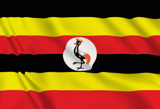 Drapeau Ouganda