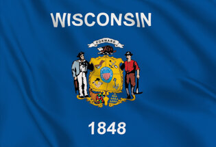 Drapeau Wisconsin