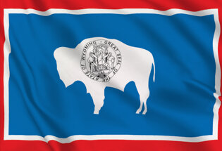 Drapeau Wyoming