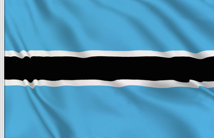 le botswana drapeau