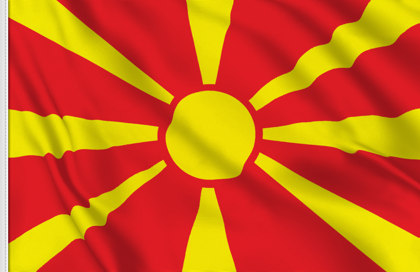 Drapeau Macédoine du Nord