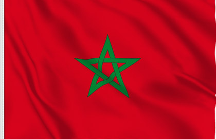 drapeau du maroc