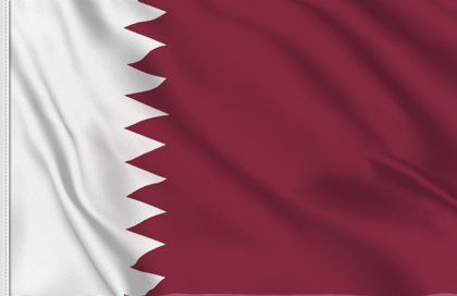 le qatar drapeau