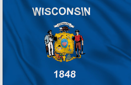 Drapeau Wisconsin