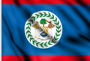 Drapeau Belize