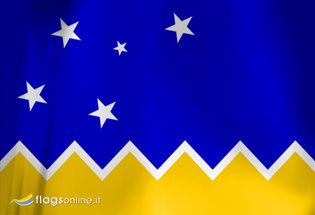 Drapeau Région de Magallanes et Territoire chilien de l'Antarctique