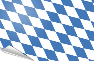 Drapeau adhésif Munich