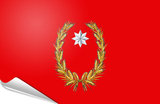 Drapeau adhésif Province de Campobasso