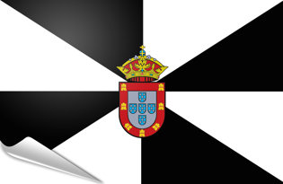 Drapeau adhésif Ceuta