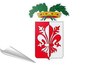 Drapeau adhésif Province de Florence