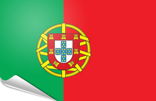 Drapeau adhésif Portugal