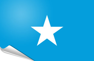 Drapeau adhésif Somalie