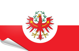 Drapeau adhésif Sud-Tyrol