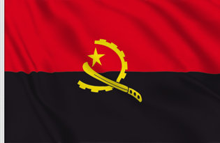 Drapeau de table Angola