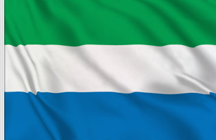 Drapeau Sierra Leone