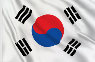 Drapeau Sud-Coréen