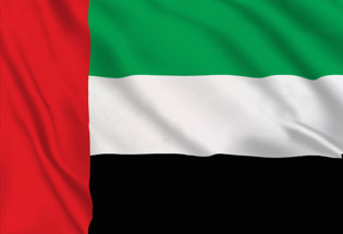 Drapeau Emirats Arabes Unis