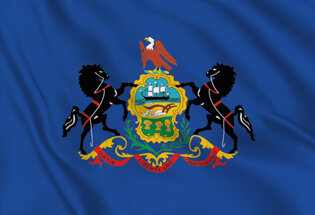 Drapeau Pennsylvanie