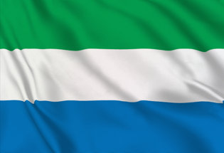 Drapeau Sierra Leone