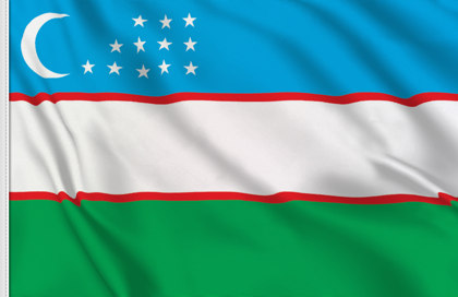 Drapeau Ouzbékistan