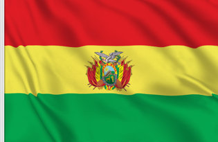 Drapeau de table Bolivie de Etat