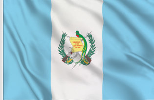 Drapeau de table Guatemala de Etat