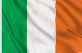 Drapeau de table Irlande