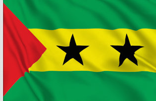 Drapeau de table Sao Tome