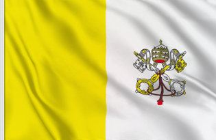 Drapeau de table Vatican de Etat