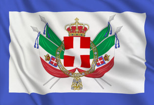 Drapeau Royaume d'Italie (1861-1870)