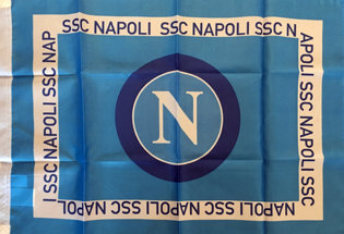 Drapeau officiel Napoli SSC