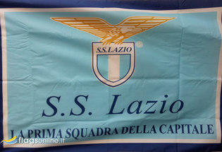 Drapeau SS Lazio de Rome