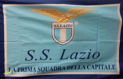 Drapeau SS Lazio de Rome