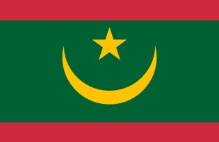 Drapeau Mauritanie