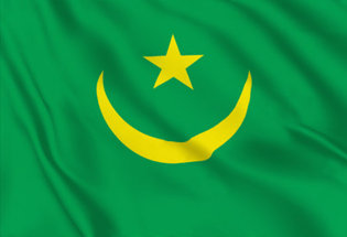 Drapeau Mauritanie (1958-2017)