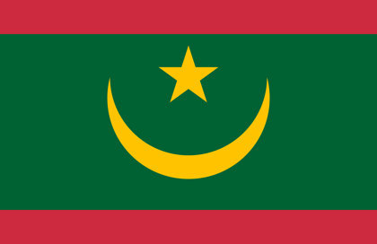 Drapeau Mauritanie