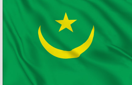 Drapeau Mauritanie (1958-2017)