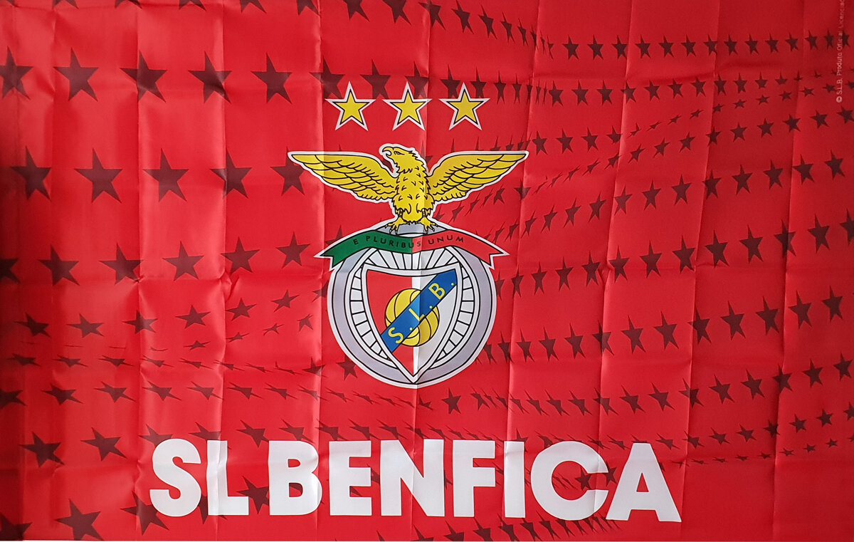 Drapeau officiel Benfica Lisbonne - vente en ligne | Flagsonline.fr