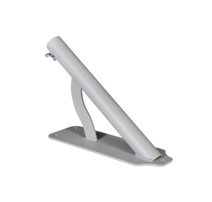 Support mural pour 1 hampe - diamètre 32 mm