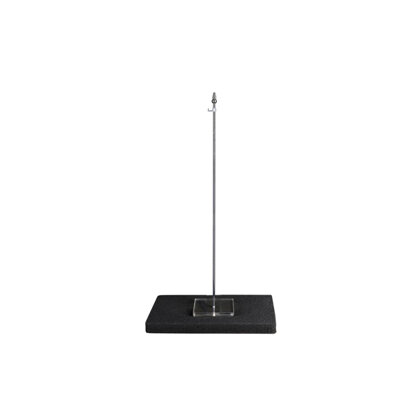 Support de table en plexiglas pour 1 drapeau