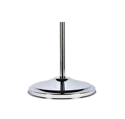 Base d'intérieur en laiton chromé pour 1 hampe