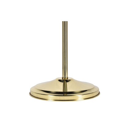 Base d'intérieur en laiton doré pour 1 hampe