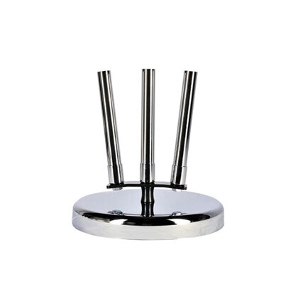 Base de support éco pour 3 hampes - diamètre 22 mm