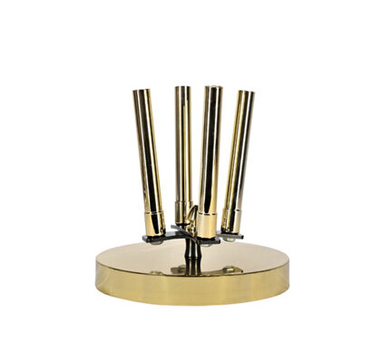 Base de support éco pour 4 hampes - diamètre 22 mm