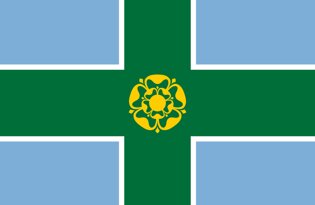 Drapeau Derbyshire