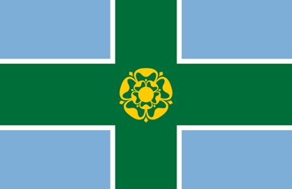 Drapeau Derbyshire