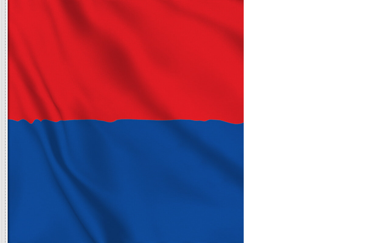 Drapeau De Table Canton Du Tessin 15x15cm - AZ Flag, Polyester Qualité, Socle Plastique Noir - Décoration Bureau